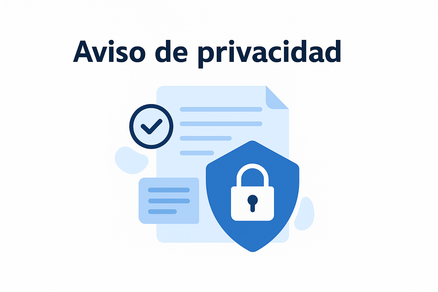 protección de datos personales, aviso de privacidad Aleedma