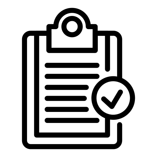 Ícono de documento, representa materiales certificados bajo norma IEEE 1656-2010